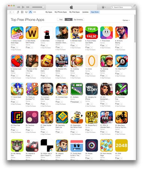 games apple store free